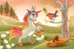 Holzpuzzle Süßes Pony 50 Teile