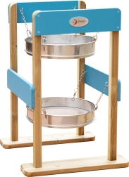 Doppeltes Holzsieb für Sand CLASSIC WORLD EDU