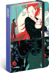 Liniertes Notizbuch mit eigenem Design von Kateřina Bažantová 11 × 16 cm