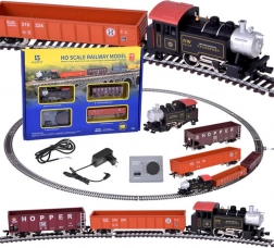 Elektrische H0-Zugpackung Dampflok mit Steuergerät