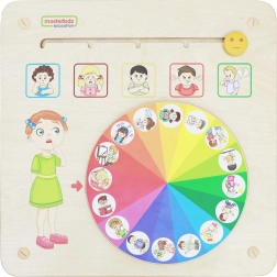 Masterkidz Wand-Lerntafel Emotionen Montessori