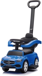 Kinder-Rutscher mit Schubstange Mercedes C‑Class Deluxe blau