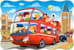 Castorland Boden-MAXI-Puzzle Londoner Bus, 20 Teile