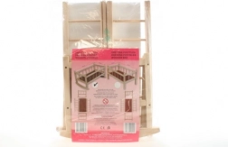 Holzwiege für Puppen