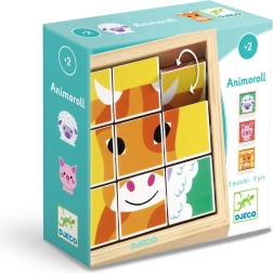 Drehpuzzle Bauernhof Djeco