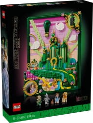 LEGO Wicked Bild Emerald City – Wandbausatz für Erwachsene