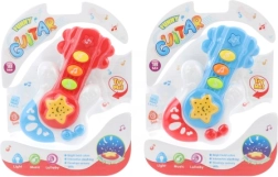 Kinder-Licht- und Sound-Gitarre mit Batteriebetrieb