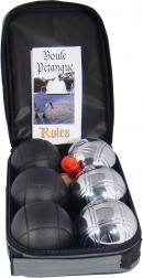 Pétanque Provence Set mit 6 Kugeln im Etui