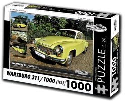 Puzzle RETRO-AUTA Wartburg 311 (1963) 1000 Teile