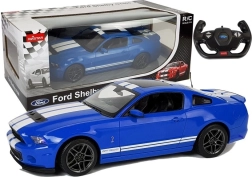 Ferngesteuertes Rennauto Ford Shelby GT500 1:14 – blau