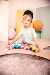 Lilliputiens - Spaßiges Auto mit Nashorn Marius