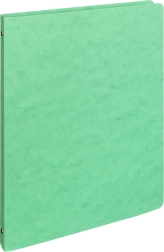A4 Ordner mit 4 Ringen in grüner Farbe
