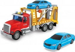 Abschleppwagen mit Auto, mit Licht- und Soundeffekten, 32 cm