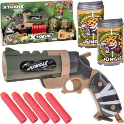 Schaumstoffpistole JUNGLE mit Schießzielen für Kinder