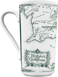 Keramikbecher Der Herr der Ringe – weiße Karte 470 ml