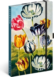 Notizbuch Tulpen von Kateřina Winterová, liniert, 13 x 21 cm