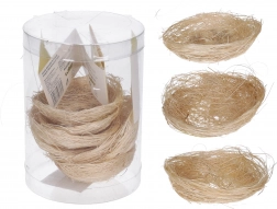 Deko-Nest 8 cm – natur