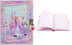 Notizbuch mit Einhorn und Schloss