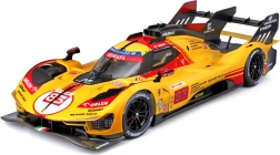 Metallmodell Bburago 1:18 Ferrari 499P #83 Gelb 24H Le Mans 2024