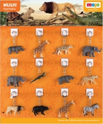 Mojo Schlüsselanhänger Tiere aus dem Zoo