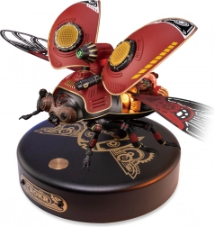 RoboTime mechanischer Bausatz eines Erkundungskäfers mit LED-Beleuchtung