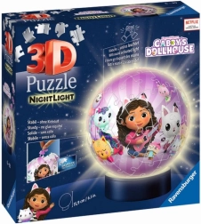 Ravensburger 3D leuchtender Puzzleball Gabby’s magisches Puppenhaus 72 Teile