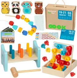 Bildungsbox Montessori für Kinder 19-21 Monate - TOOKY TOY