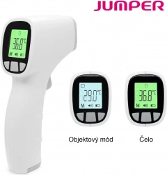 Digitales kontaktloses Thermometer Jumper für Kinder und Erwachsene, blau