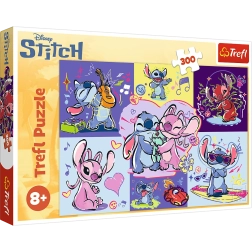 Puzzle mit 300 Teilen – Disney Lilo & Stitch: Verrückter Stitch