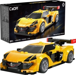 Bausteinsatz CaDA Rennwagen RENAULT SPORT RS.01 1:24