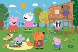 Puzzle Trefl Peppa Wutz 24 Maxi Spaß auf der Wiese