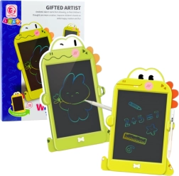 Zeichen- und Schreibtafel LCD mit Dinosauriern grün