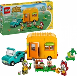 LEGO® Animal Crossing™ 77054 Leif, Wohnwagen und Gärtnerei