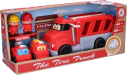 Set Feuerwehrfahrzeuge mit Effekten 4 Stk.