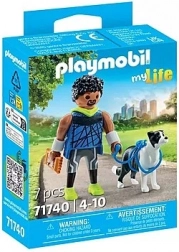 Playmobil My Life Läufer mit Border Collie