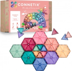 Connetix Pastel Mega Pack magnetische Bausteine 202 Teile
