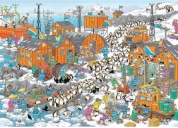 Puzzle JUMBO Jan van Haasteren – Expedition zum Südpol, 1000 Teile
