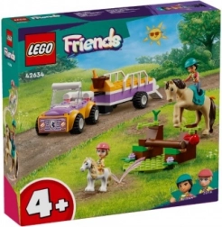 LEGO FRIENDS Pferde- und Ponyanhänger – Bauset 4+