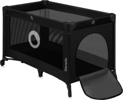 Reisebett Lionelo Stefi – Black Carbon