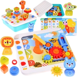 Interaktives Montessori-Lernpanel – Emotionen, Zahlen und Formen