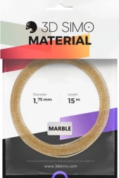 Filament Marble Pro für 3D‑Stifte und 3D‑Druck – Gold, 1,75 mm, 15 m