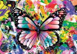Puzzle Bunter Schmetterling 1000 Teile