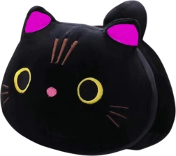 Plüschspielzeug Katze Schwarz 18 cm