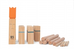 Kubb – Wikingerschach aus Massivholz für Outdoor-Spaß