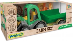 Traktor mit Lader und Anhänger von Wader