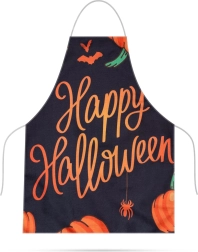 Halloween-Küchenschürze aus wasserdichtem Canvas