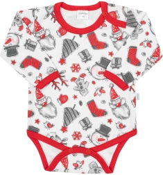 Baby-Body mit langen Ärmeln New Baby Christmas