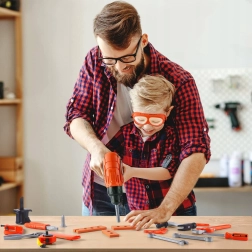 Woopie mobiler Werkzeugkoffer 2-in-1, 65 Teile