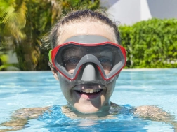 Bestway Crusader Schwimmmaske für Kinder 7+ – Rot