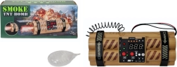 Interaktive Militärbombe mit Raucheffekt, Licht und Sound